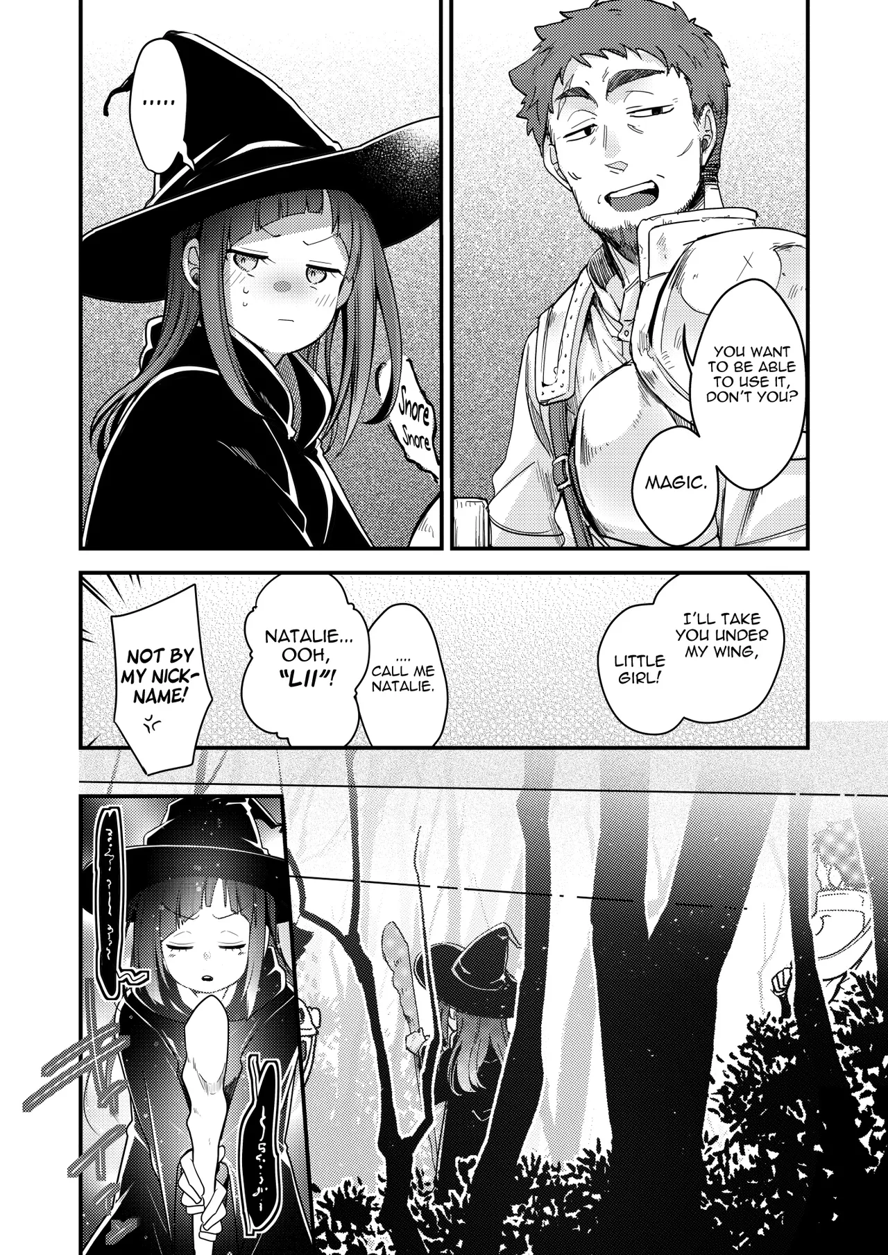 Isekai Shoujo no Seijijou ~Kakedashi Mahoutsukai-chan ga Ossan Boukensha ni Netorareru Hanashi~ page 9 full