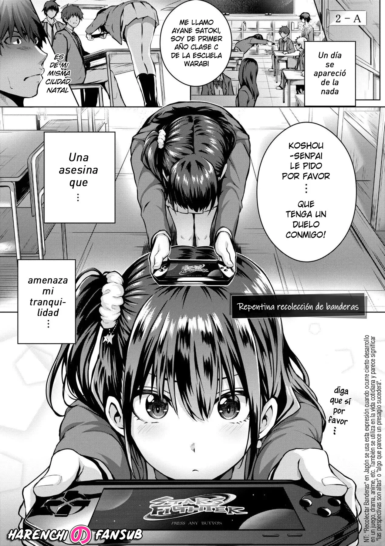Flag Kaishuu wa Totsuzen ni | Repentina recoleccion de banderas page 1 full