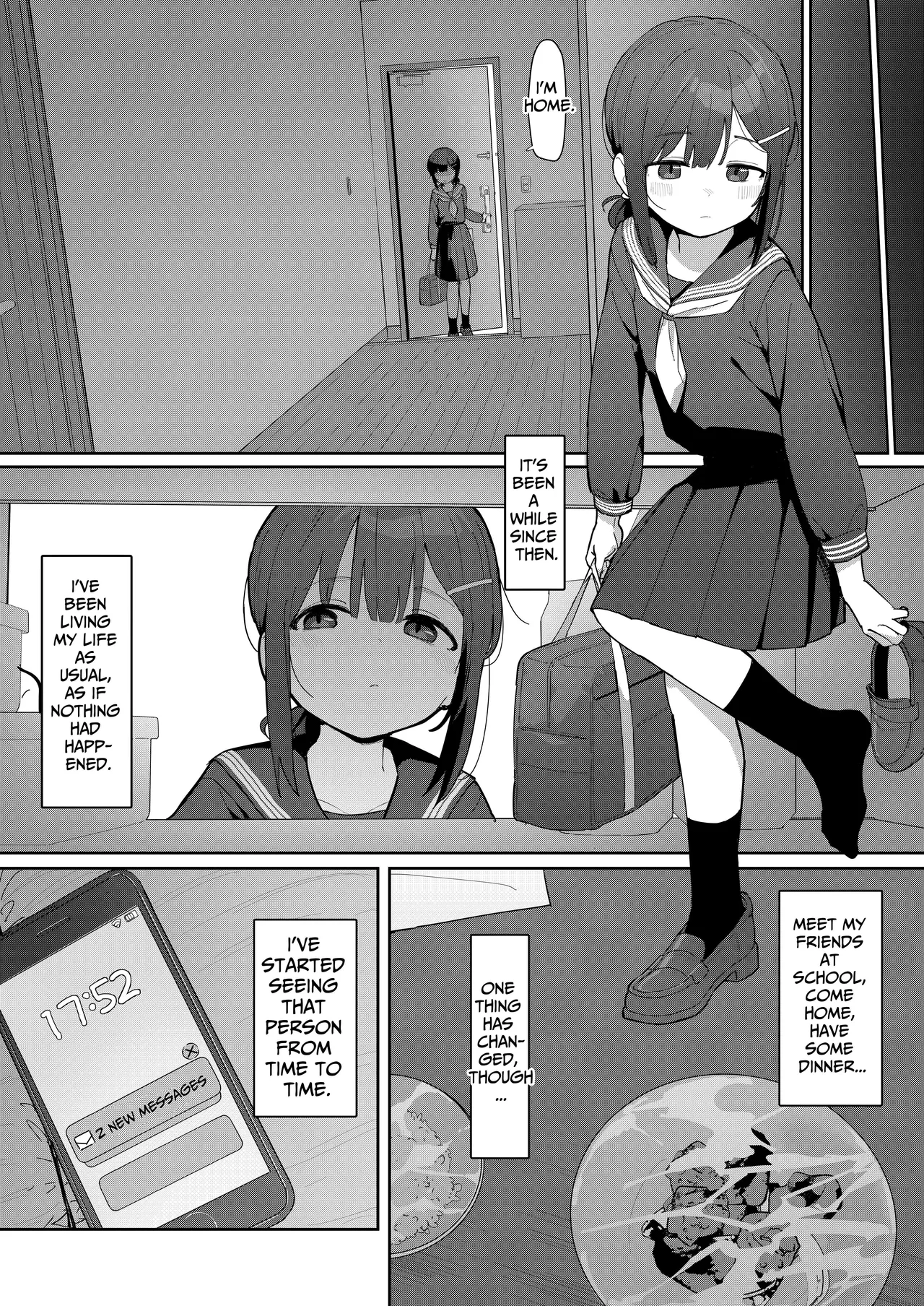 JC Shiori-chan, Kuzu Oji ni Kawareru | Shiori Is Bought By Her Sleazeball Uncle page 12 full