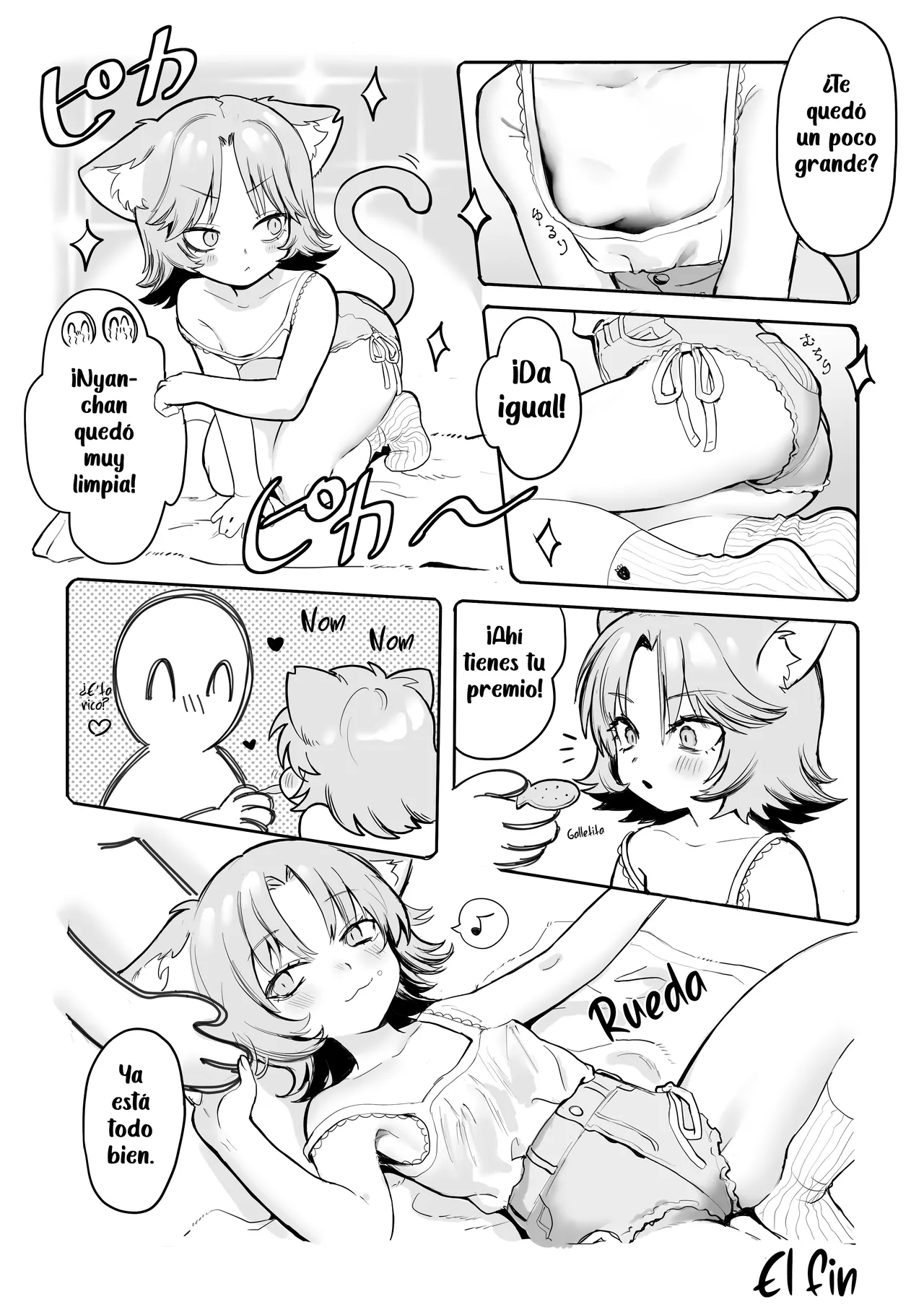 Chiiki Neko Nyan-chan | La gata de la comunidad, Nyan-chan page 7 full