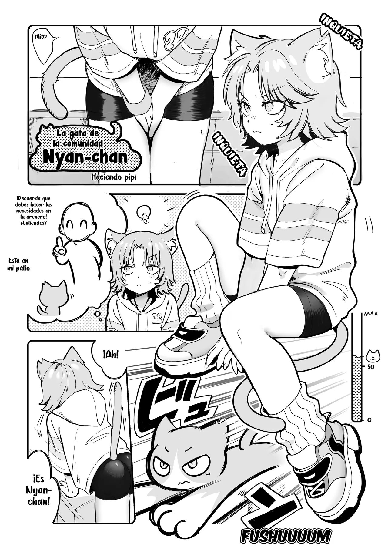 Chiiki Neko Nyan-chan | La gata de la comunidad, Nyan-chan page 8 full