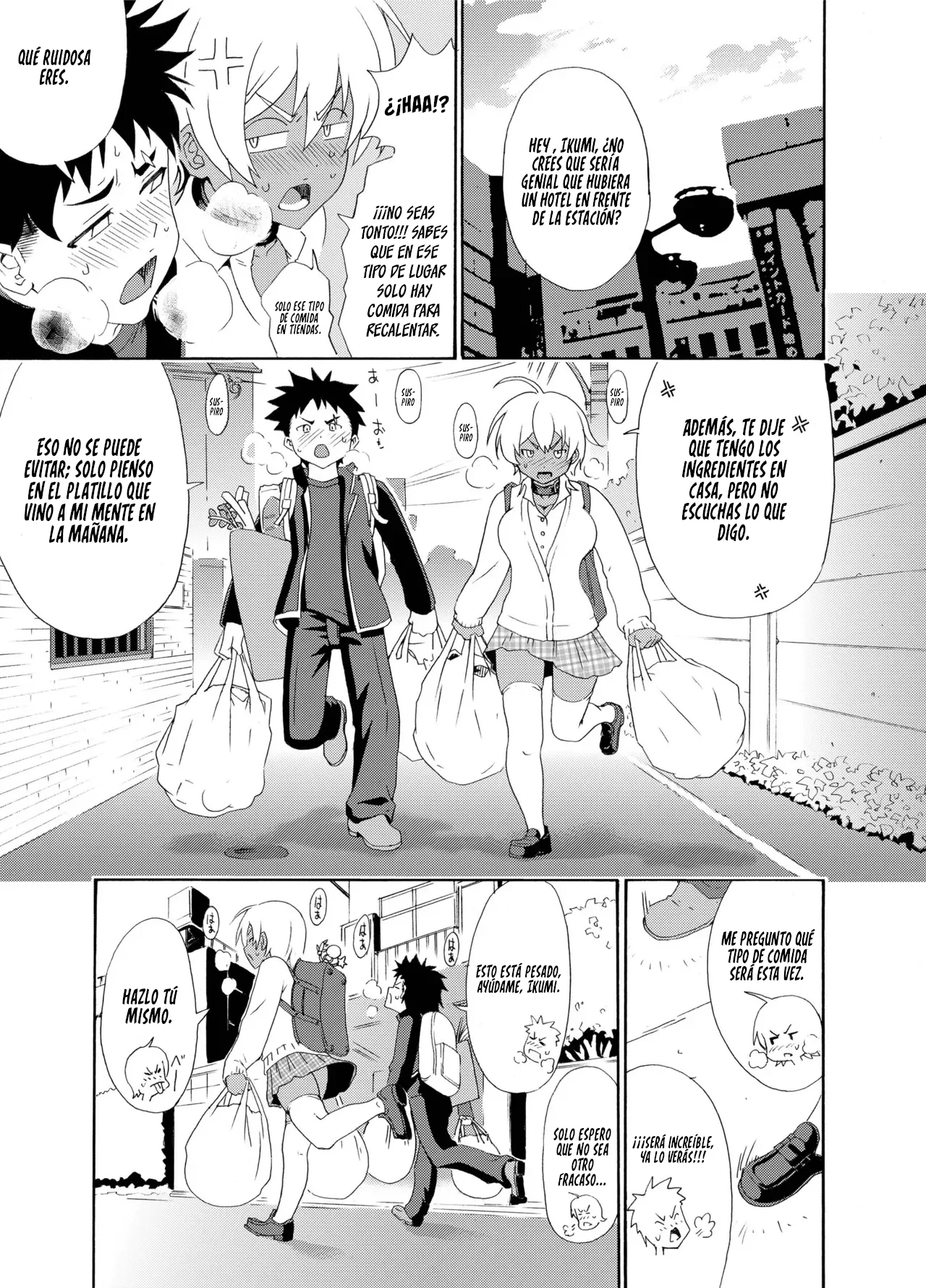 Ikumi-chan Niku Niku page 4 full