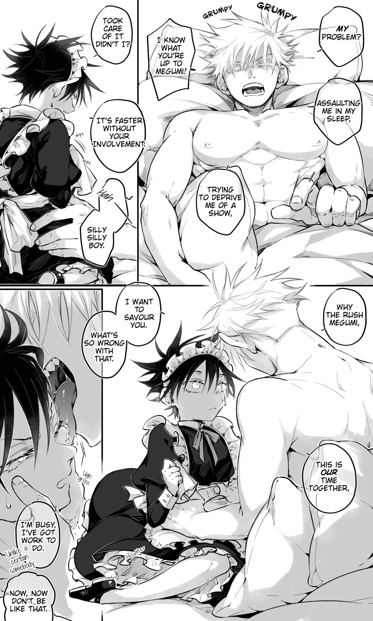 Shotagumi Maid AU page 4 full