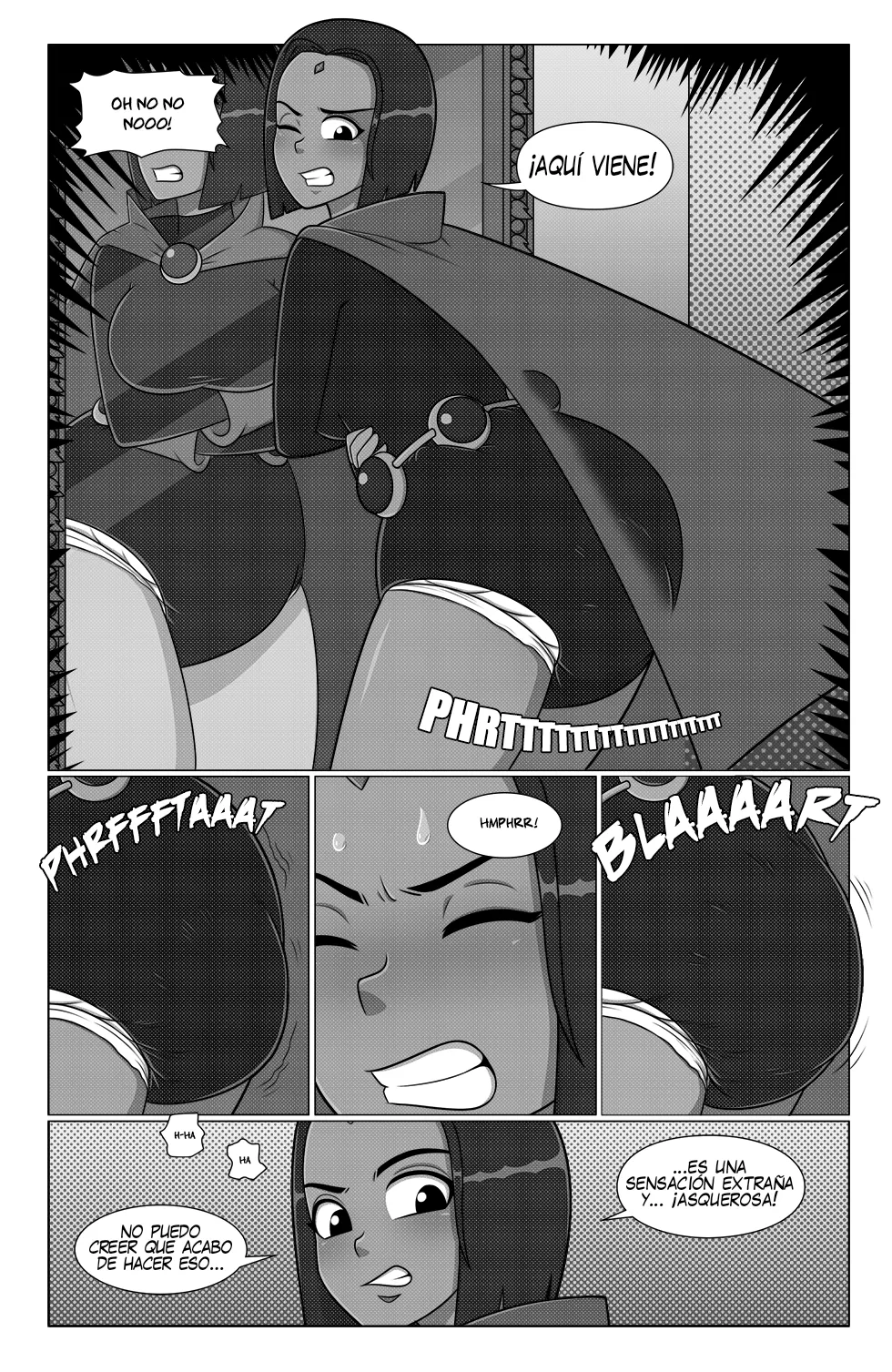 Un problema inesperado en el baño de una joven titán  / page 11 full