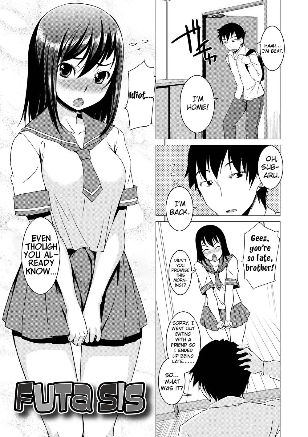 Futa sister! page 1 full