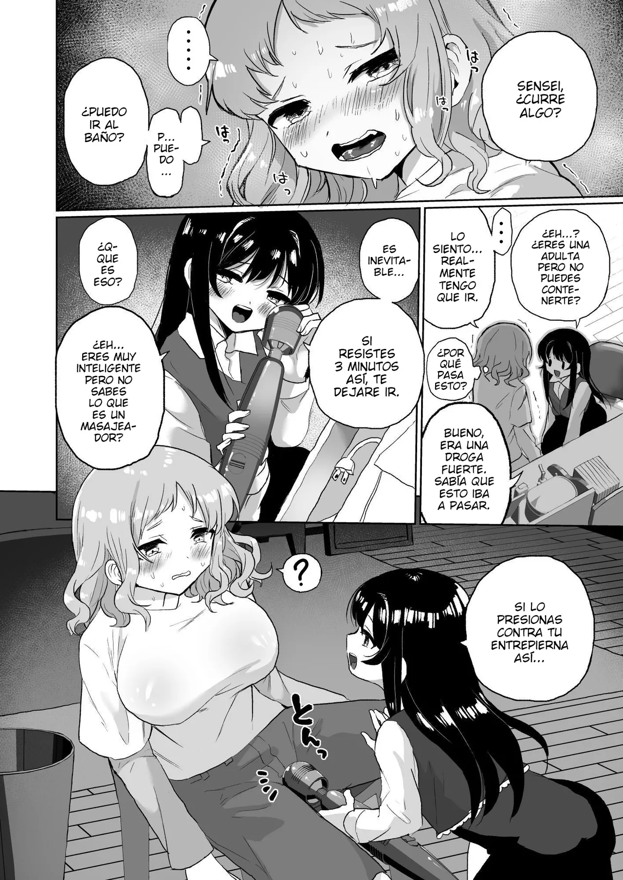 Joshidaisei Kateikyoushi, Psycho Les Gaki ni Haibokushi Choukyou Sareru page 12 full
