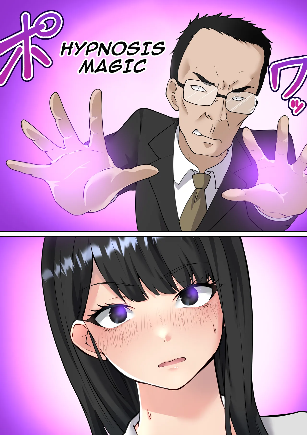 Isekai Kaeri no Chuunen Oyaji ga Gal JK-tachi ni Chikan Enzai o Fukkakerareta node Saimin Mahou de Shikaeshi suru Hanashi Zenpen /  Story About An Old Man That Just Returned From Another World Who Is Falsely Accused of Sexual Assault By A Couple Of Schoolgirls So He Takes Revenge On Them Using Hypnosis Magic page 6 full