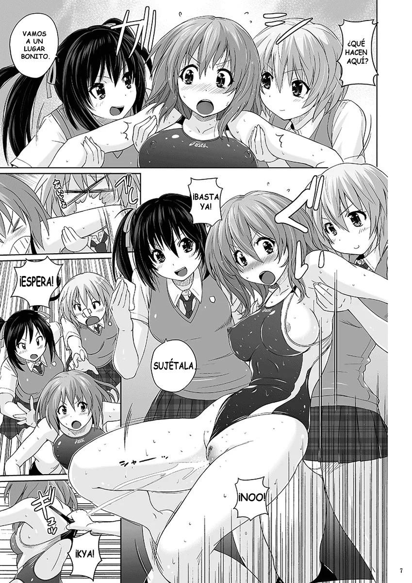 Nyanko Batake  Muchi Muchi Pinch Kyouei Mizugi page 6 full