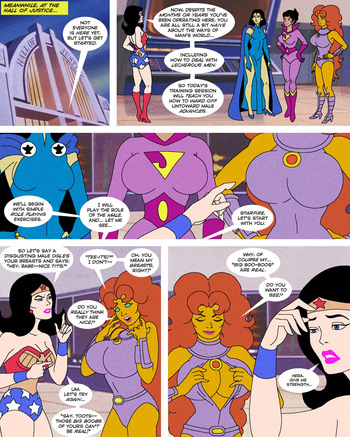 Super Friends with Benefits: Sexual Harrassment Training (short commission -- complete) cover