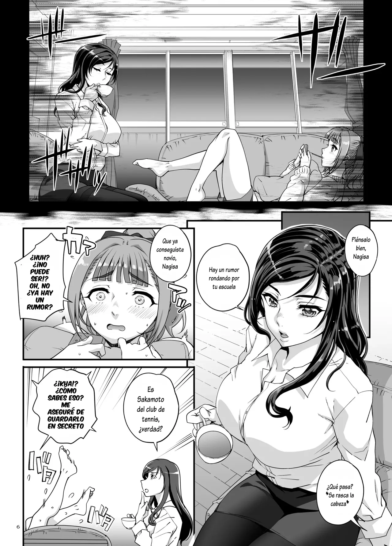 Takanashi Shimai no Junan - saimin sisters | Los Problemas Amorosos de las Hermanas Takanashi - Hipnotizando a las Hermanas page 7 full