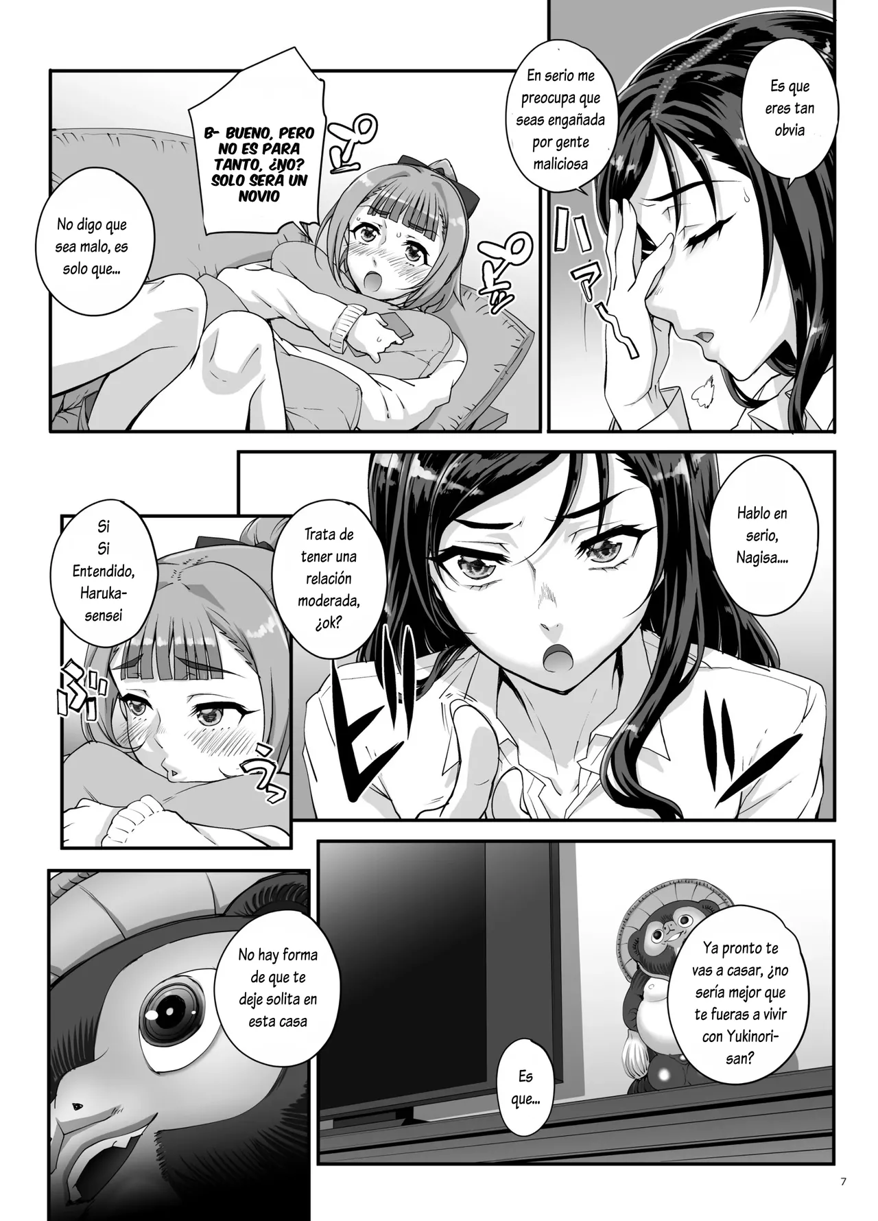 Takanashi Shimai no Junan - saimin sisters | Los Problemas Amorosos de las Hermanas Takanashi - Hipnotizando a las Hermanas page 8 full