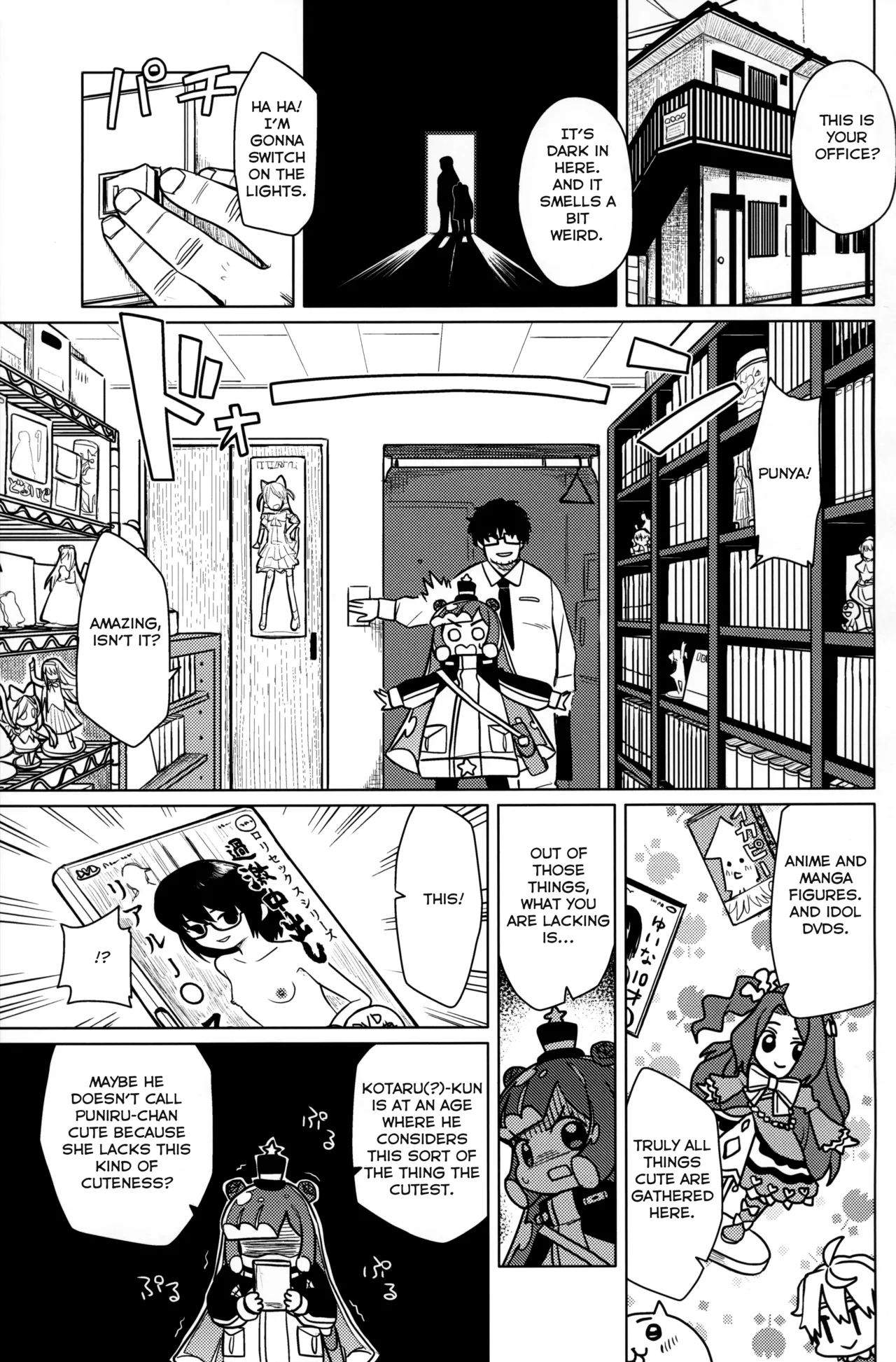 Jaan! Ecchi de Kawaii Boku de-su!  |  Tadaah! The lewd and cute Puniru-chan! page 4 full