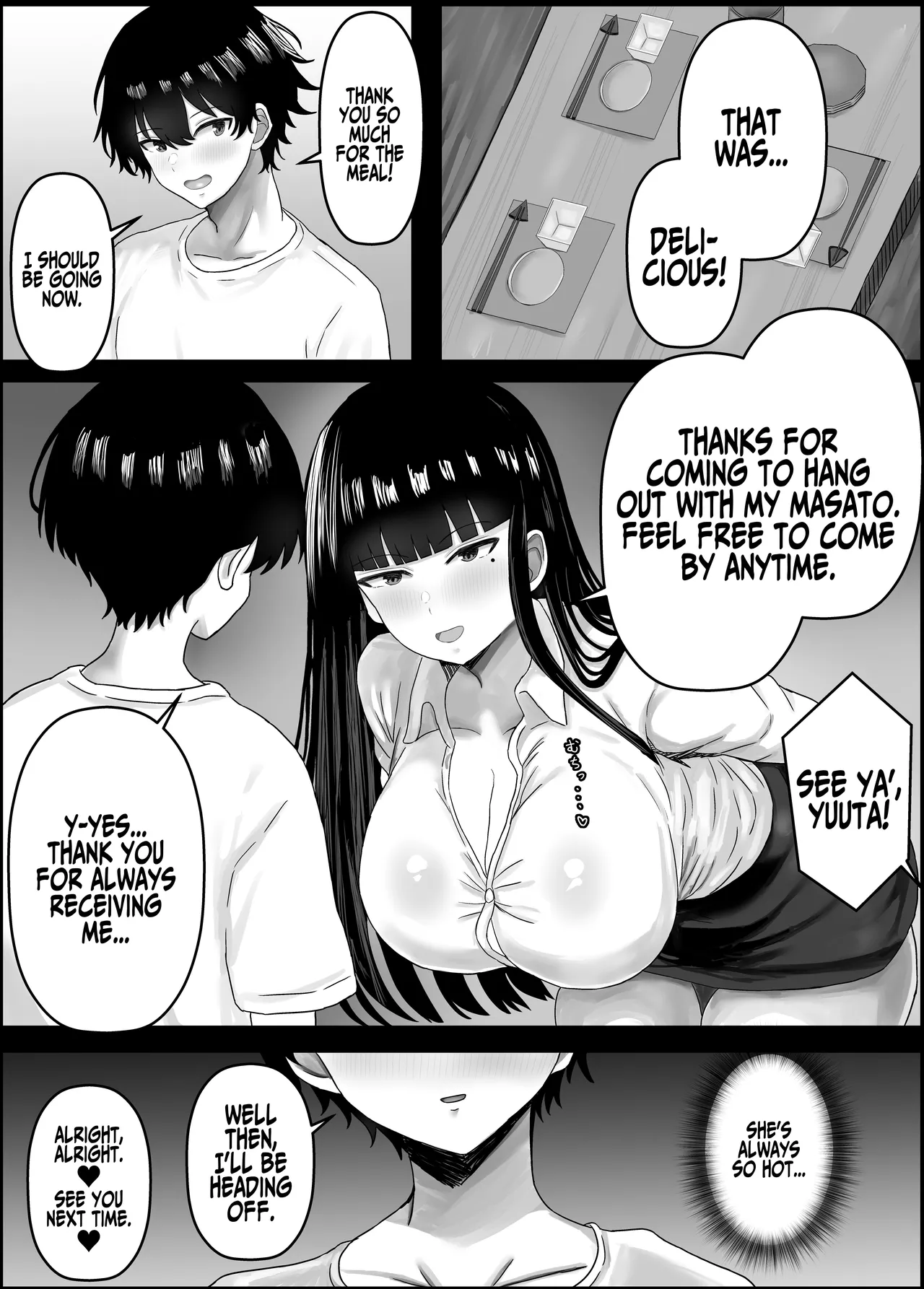 Boku to Shinyuu no Okaa-san | My Buddy's Mom And Me page 5 full