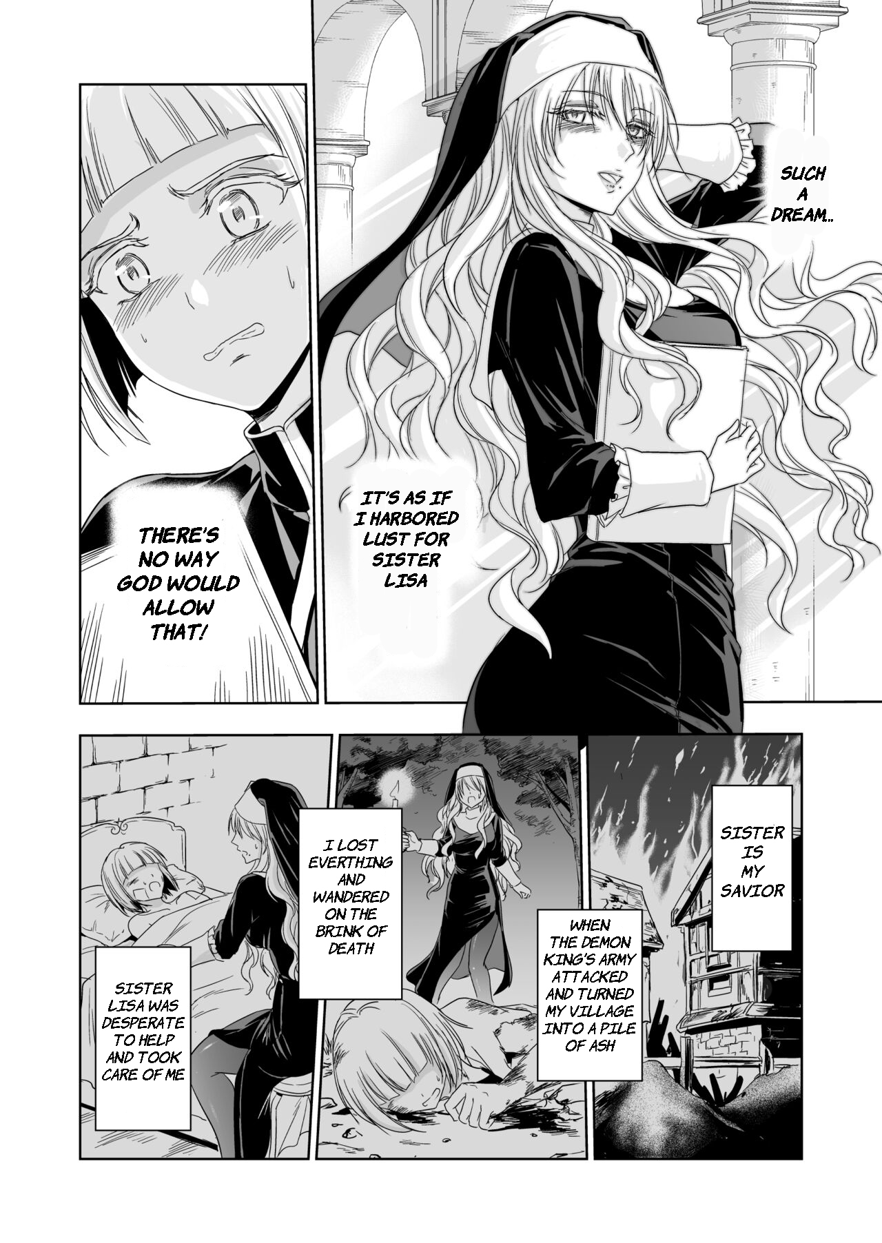 Shitsurakuen ~Haitoku ni Ochiru Seijo~ | Paradise Lost ~Saint Fallen Into Immorality~ page 9 full