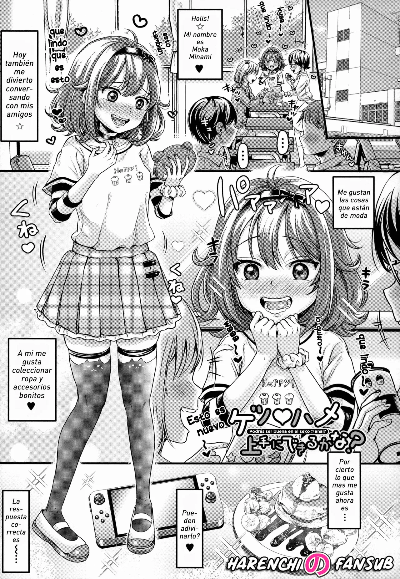 Ketsu♥Hame Jyouzu ni Dekirukana? | Podras ser Buena en el Sexo♥Anal? page 1 full