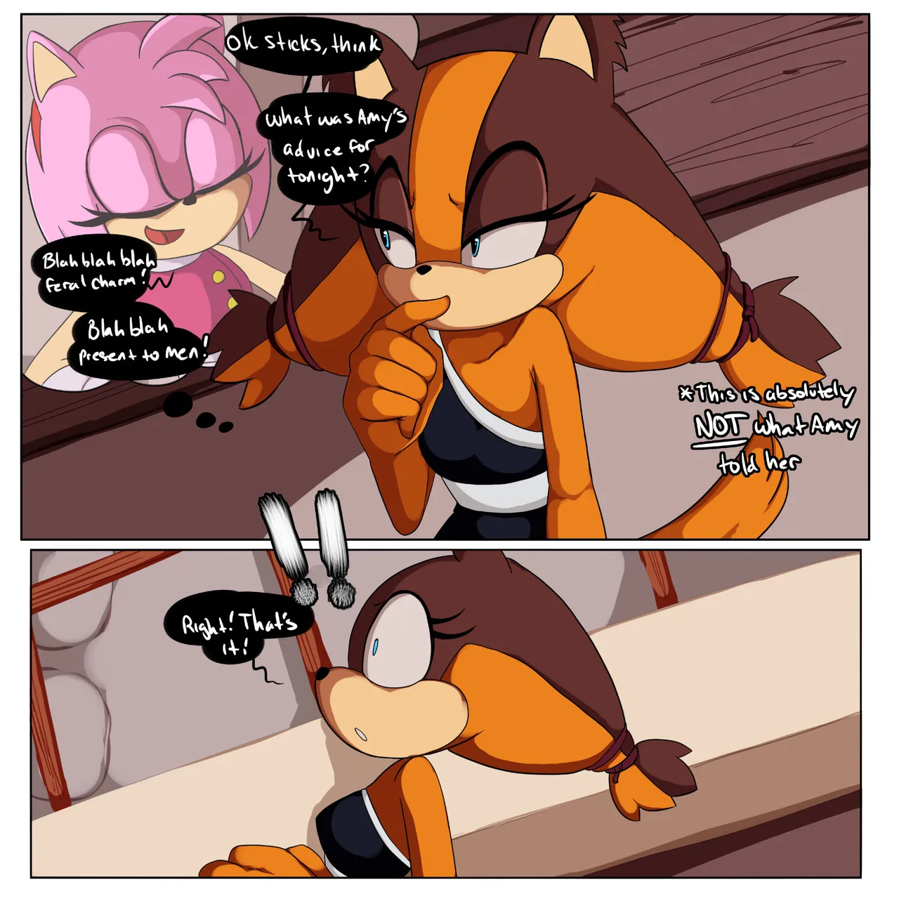 Stick's Party page 1 full