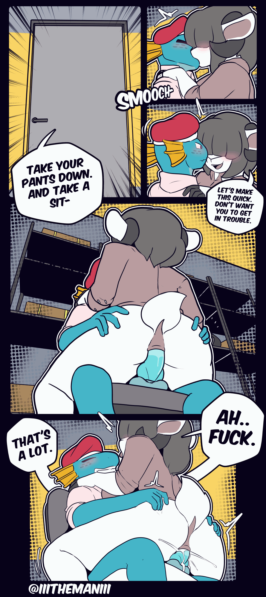 Leyanna and Sru at the Office page 2 full