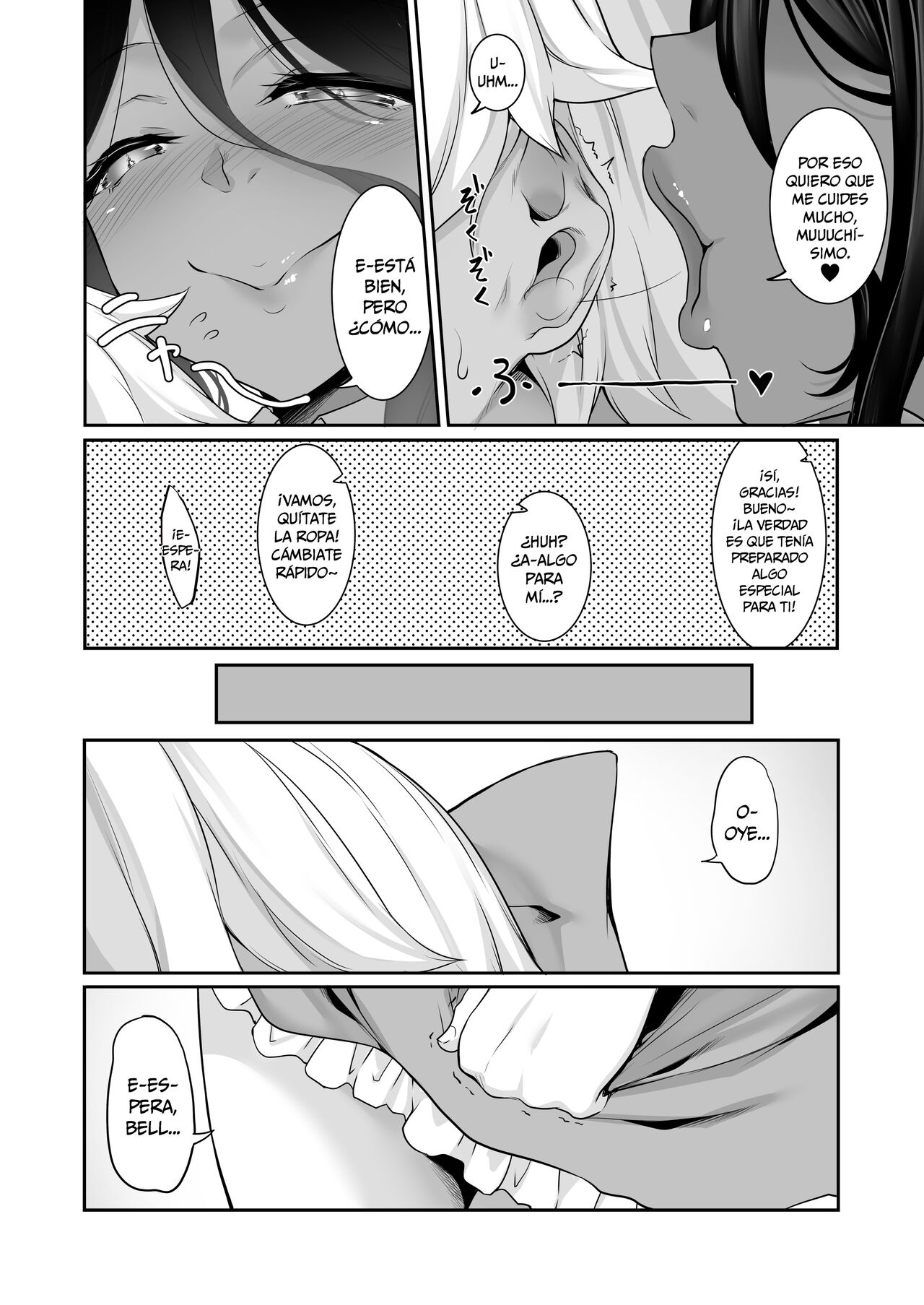 Chotto dake Ai ga Omoi Dark Elf ga Isekai kara Oikakete Kita 4 | Una Elfa Oscura un Poco Insistente me Persiguió Desde Otro Mundo 4 page 4 full