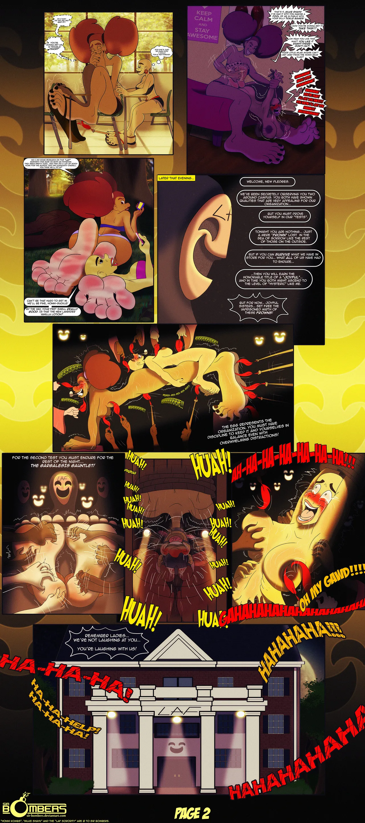 Honni Kombs - Higher Learning Hilarity page 3 full