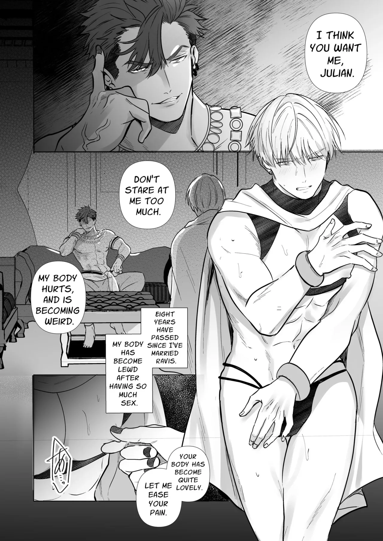 Holy Knight Bedded by a Wicked Deity 2 ~the endless orgasm of overflowing breastmilk~ page 3 full
