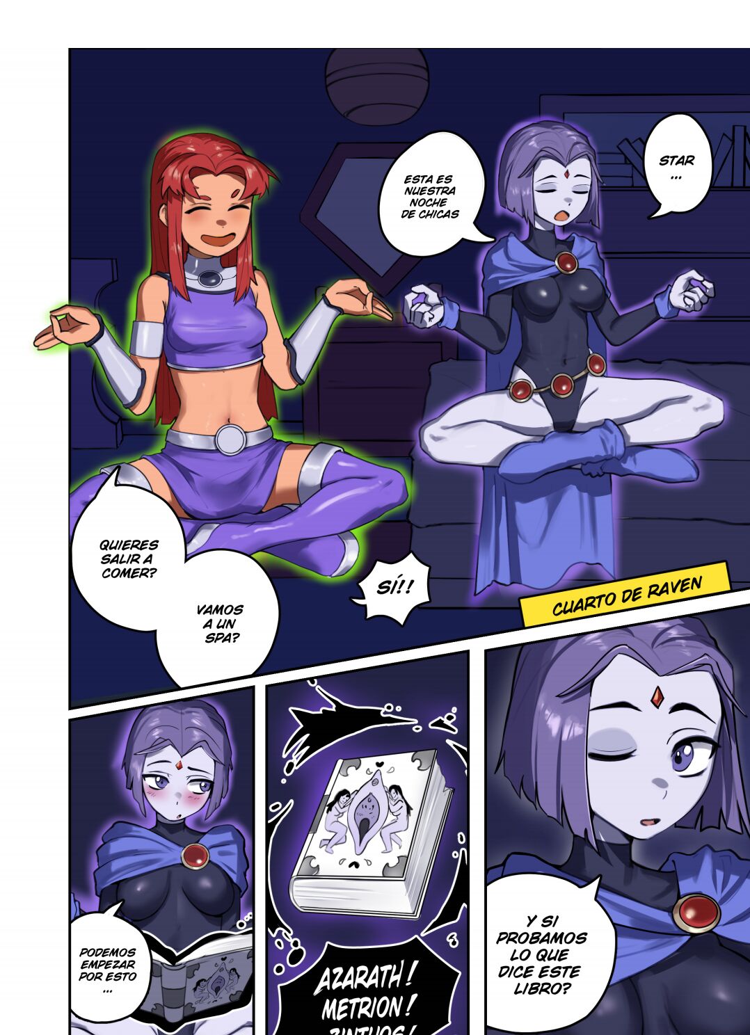 Raven x Starfire en/es page 11 full