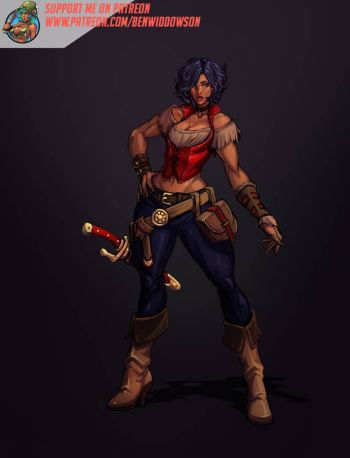 Fiya's fiction oc commissions cover