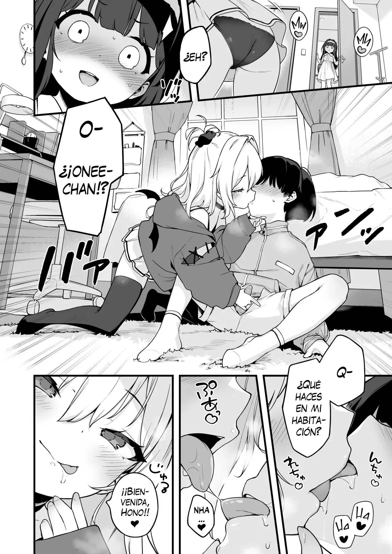 Onanie Daisuki Honoka-chan wa Katekyo Chinpo o Benkyou Shitai! | ¡La Profesional Masturbadora Honoka-chan Quiere Estudiar el Pene de su Tutor! page 4 full