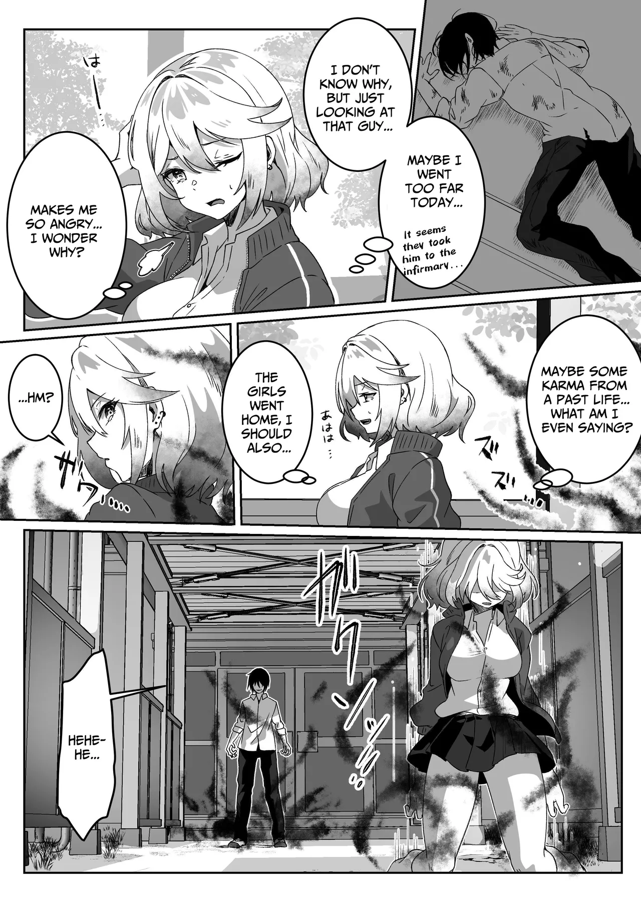 Isekai kara Tensei shita Ore wa Yami no Chikara de Yuusha Party ni Fukushuu suru -Onna Senshi Hen- |  After Isekai Reincarnating, I Use Dark Powers To Get Revenge On The Hero Party ~Warrioress~ page 12 full