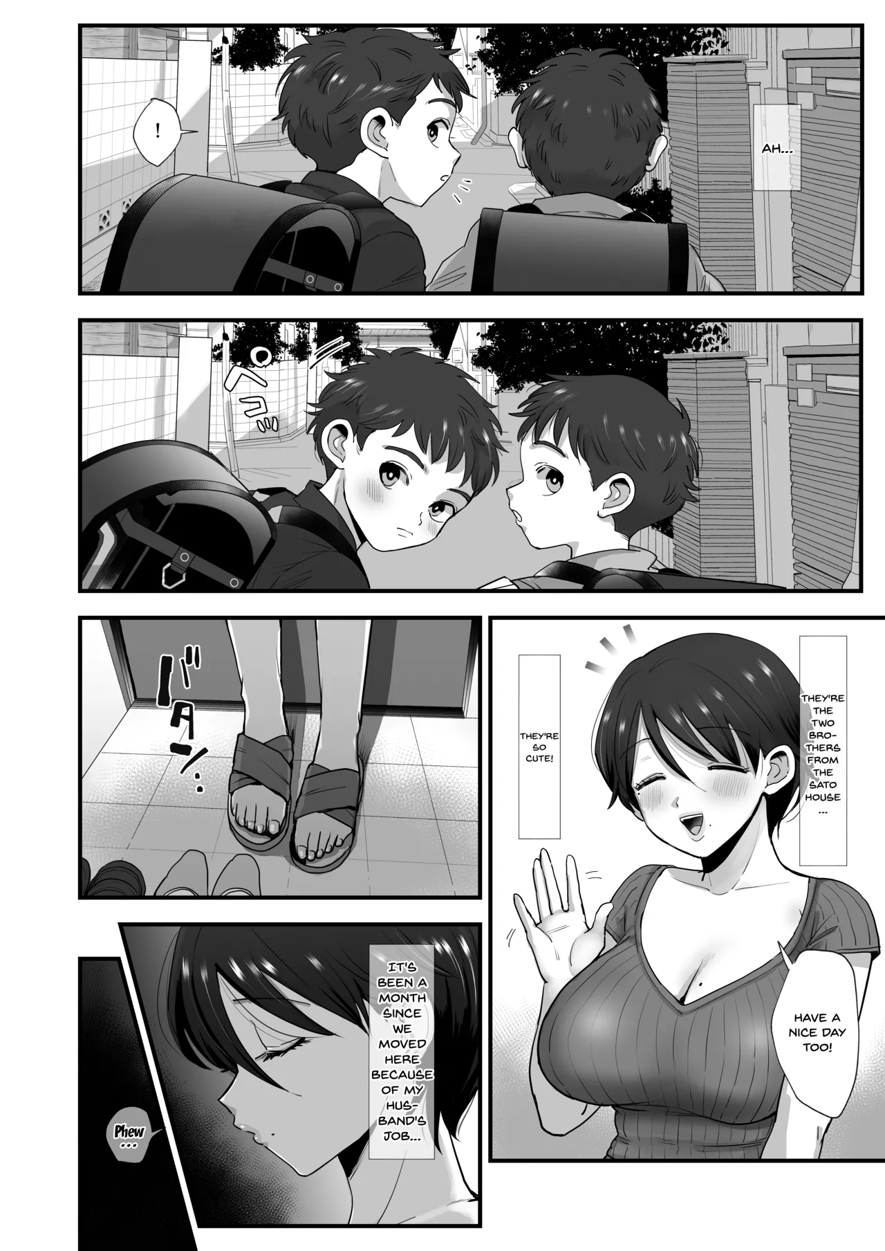 A Narrow-Eyed Gentle Big-Breasted Mama page 4 full