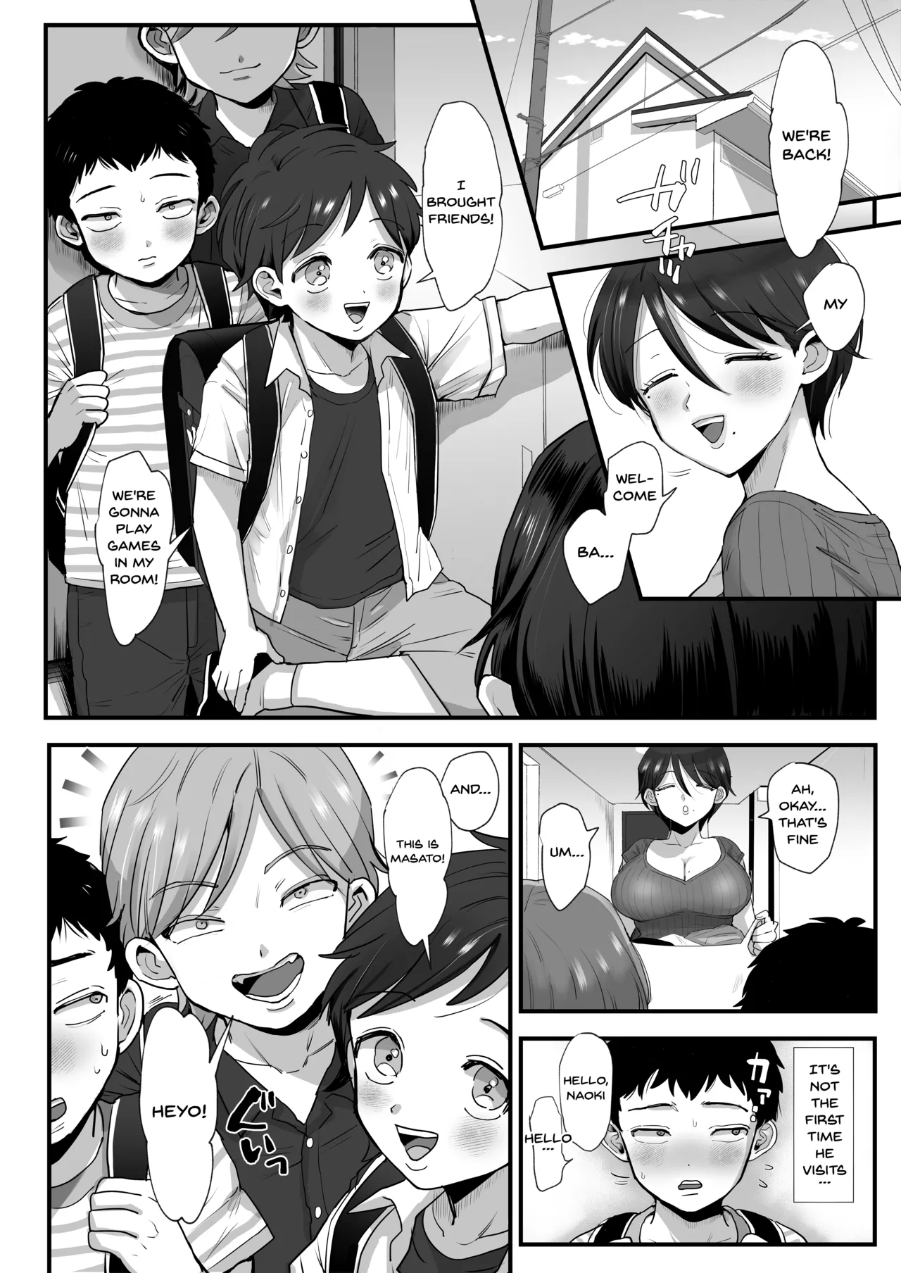A Narrow-Eyed Gentle Big-Breasted Mama page 6 full