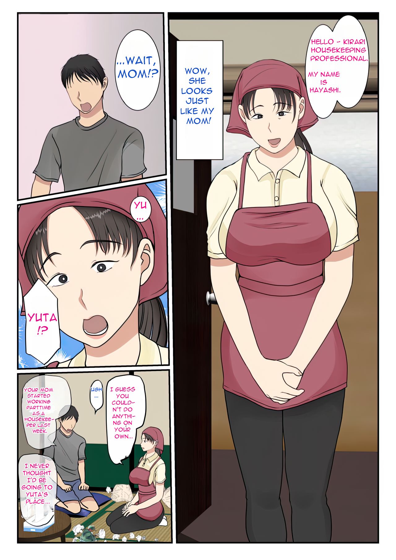 Kaseifu Yondara Haha ga Kita - I Called The Housekeeper and My Mother Came page 8 full
