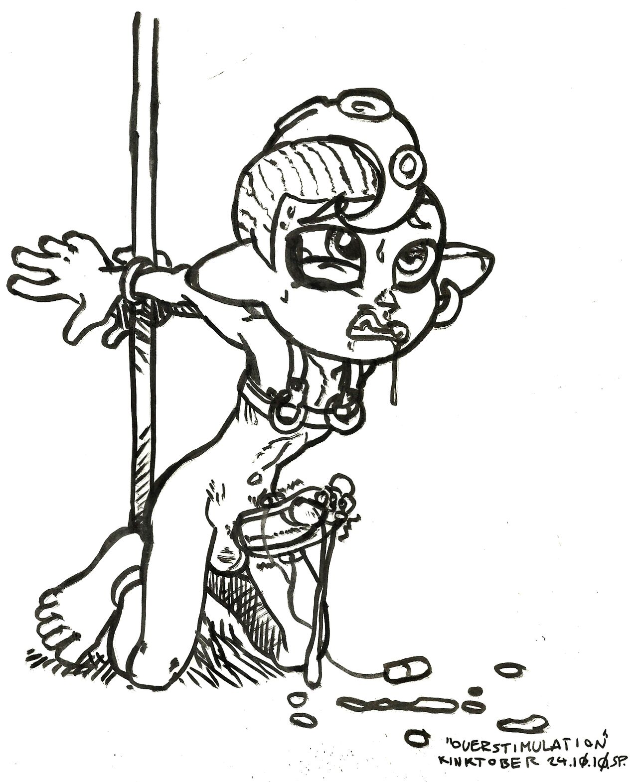 Smudge Proof Kinktober Inktober 2024 page 10 full