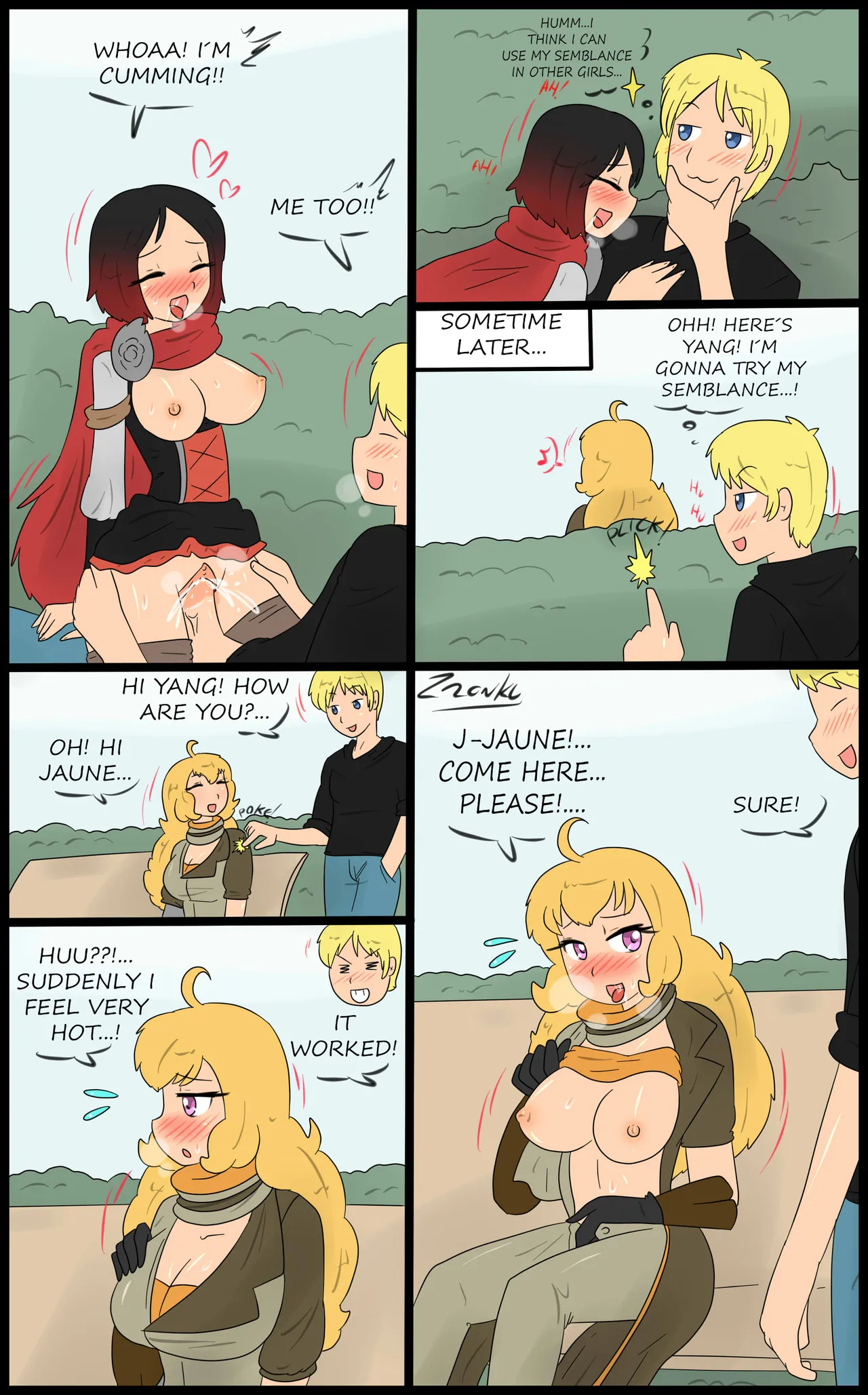 Jaune New semblance page 3 full