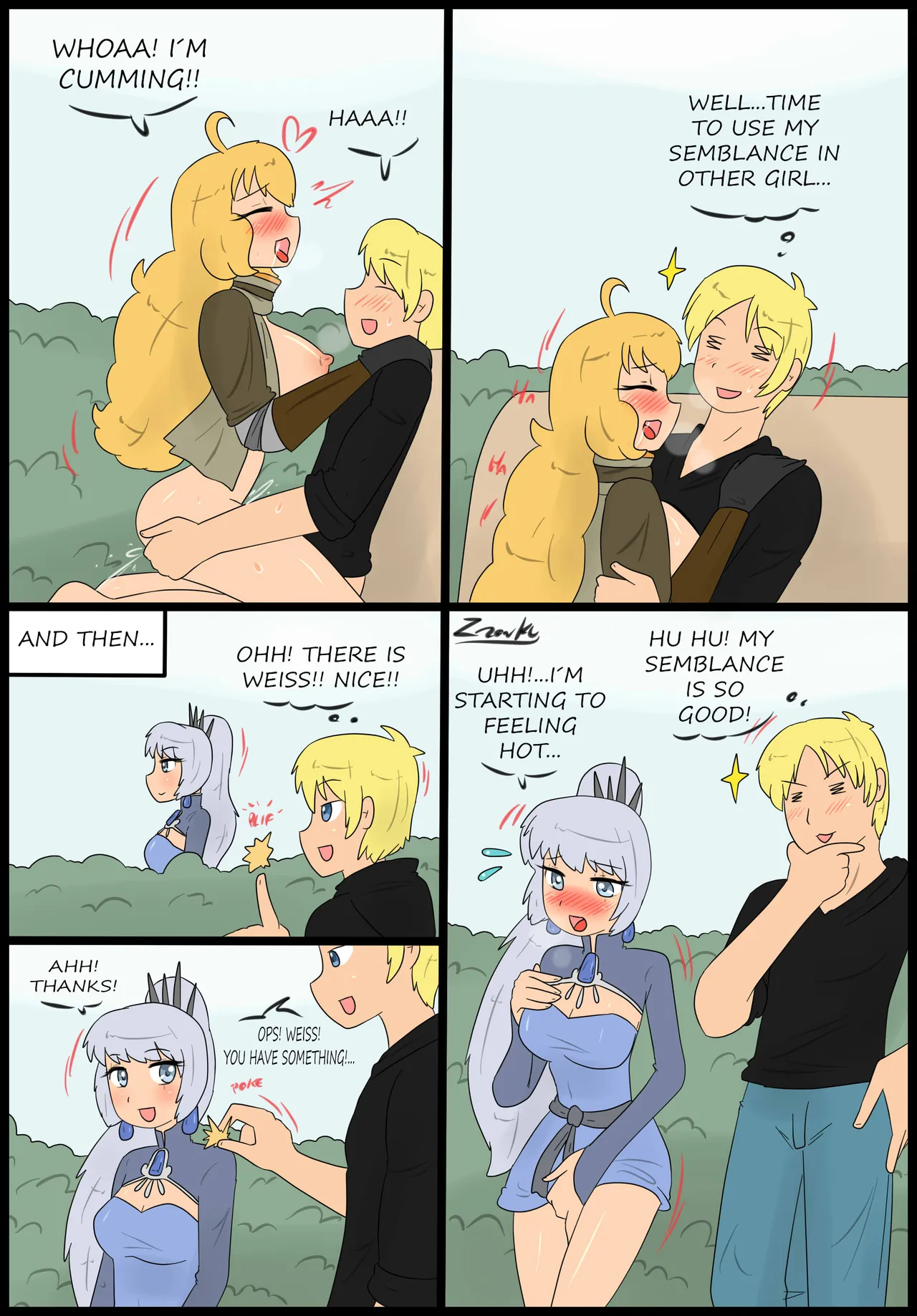 Jaune New semblance page 6 full