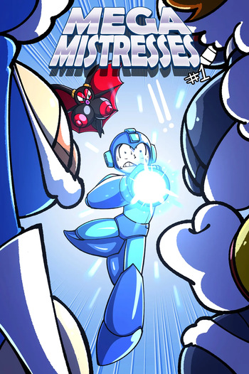[Sachasketchy] Mega Mistresses #1 cover