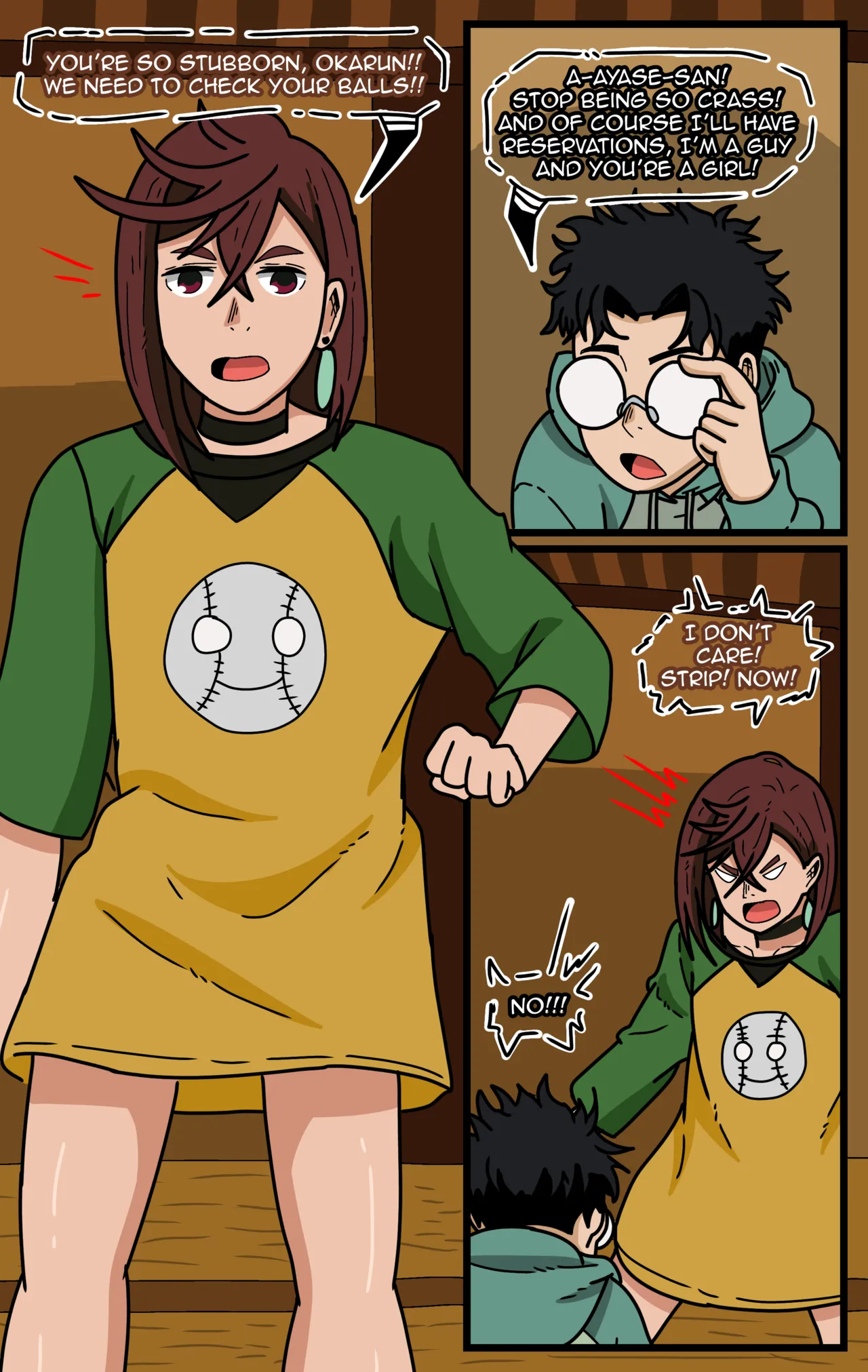 Okarun x Momo page 1 full