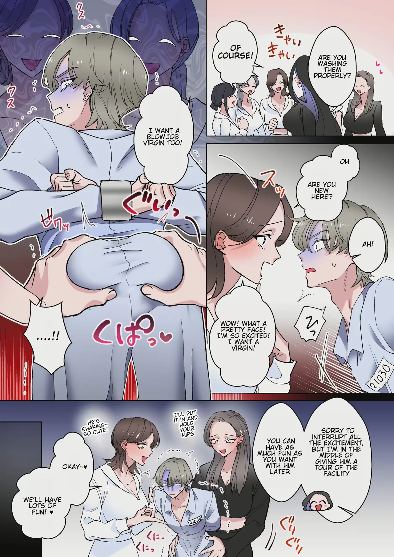 Welcome to Harem ~sei hanzai-sha-tachi ga futanari josei-tachi ni omocha ni sa reru hanashi~ |   Welcome to Harem ~A story of sex offenders being used as toys by futanari women~ page 7 full