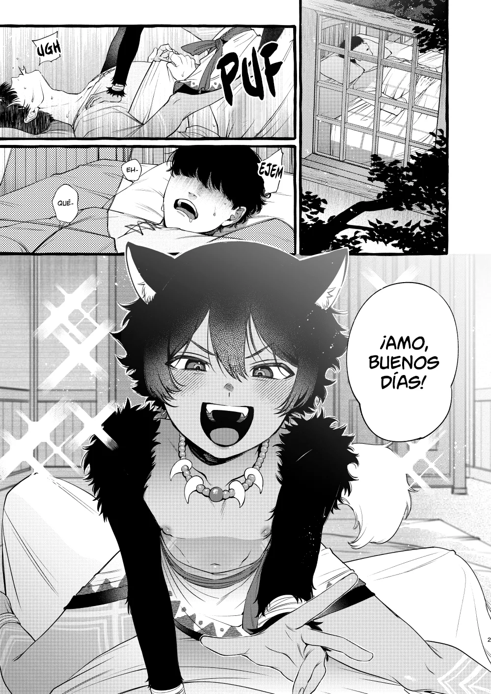 Kemomimi Shota to Futarikiri ni Natta node | Un día a solas con un niño bestia page 1 full