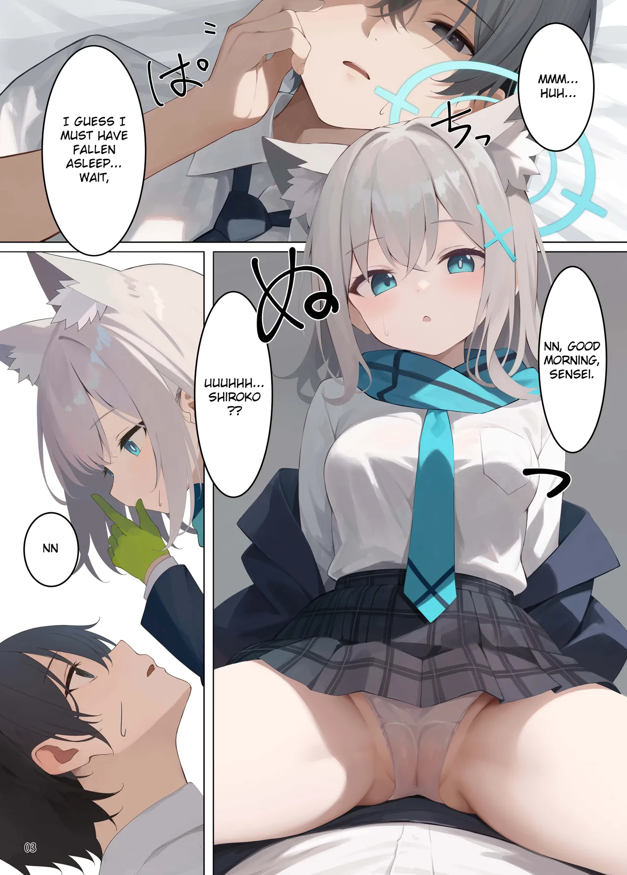 Nanka Shiroko Ni Osowareru Hon | A book about me getting attacked by Shiroko page 3 full