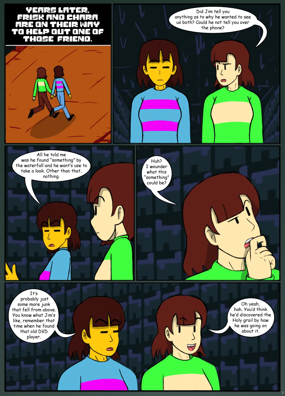 Undertale: Human Laughter page 3 full