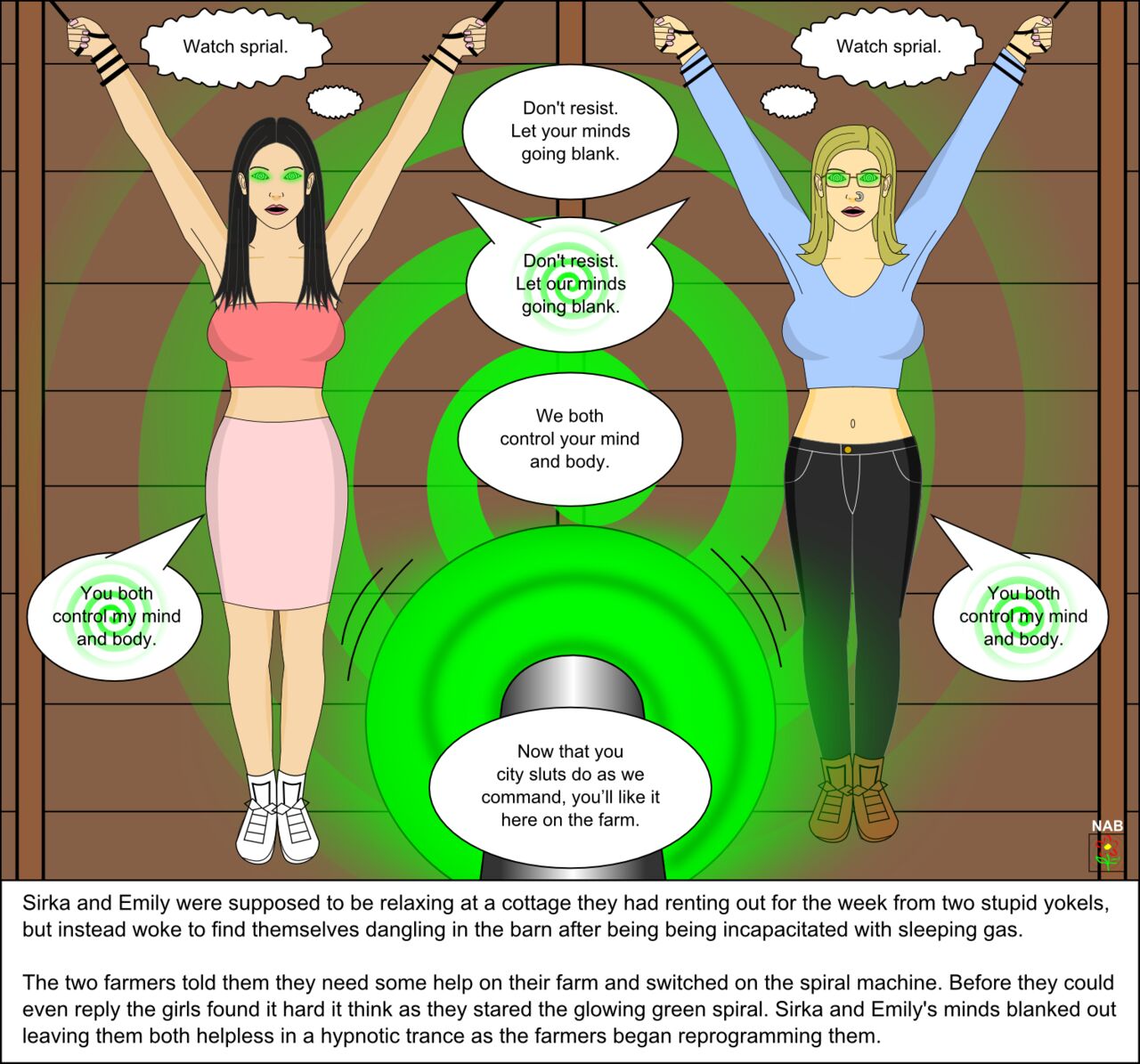 Farm Girls page 1 full