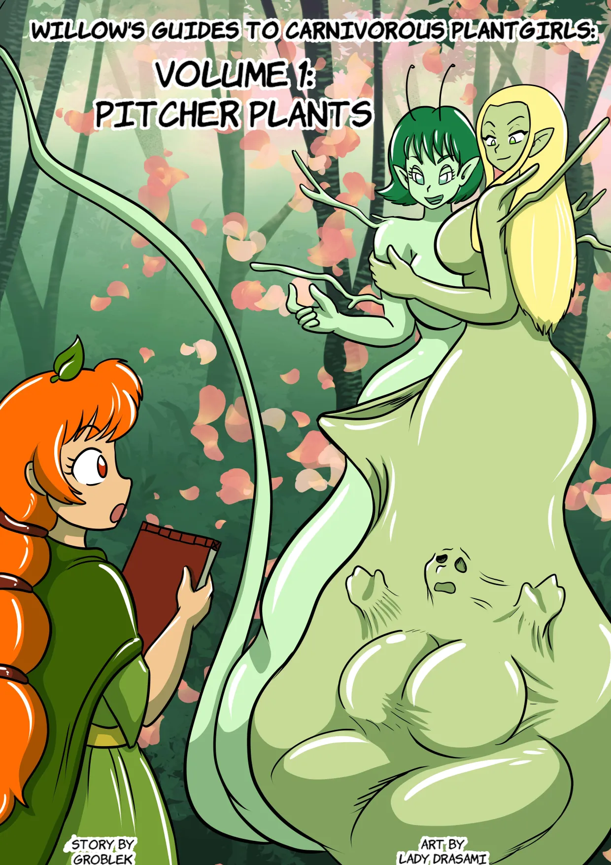 Willow's Guide to Carnivorous Plantgirls Vol. 1: Pitcher Plants page 1 full