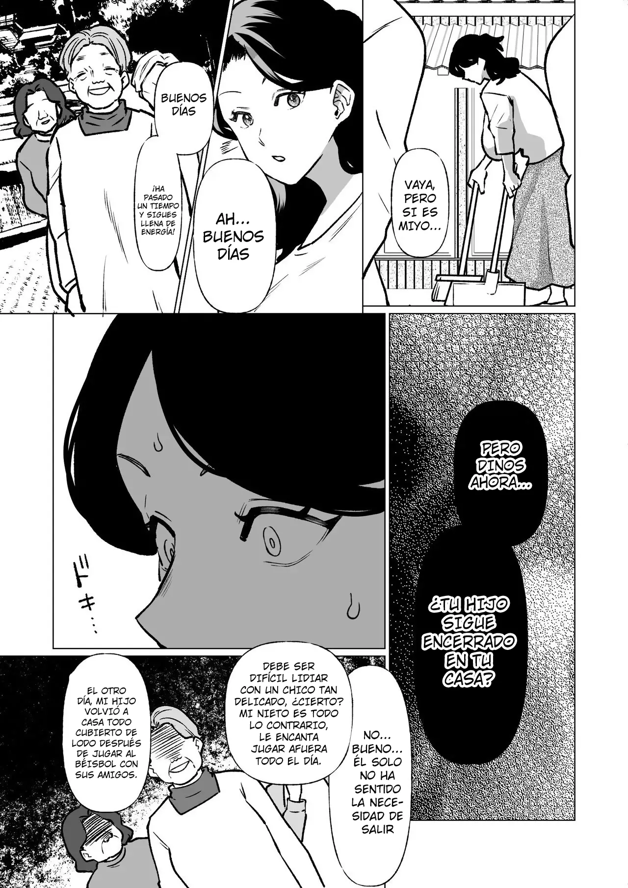 Kioku no Bus-tei de -Musuko to Ochiru Yoru-  | La Noche que me Entregué a mi Hijo en la Parada del Bus page 6 full