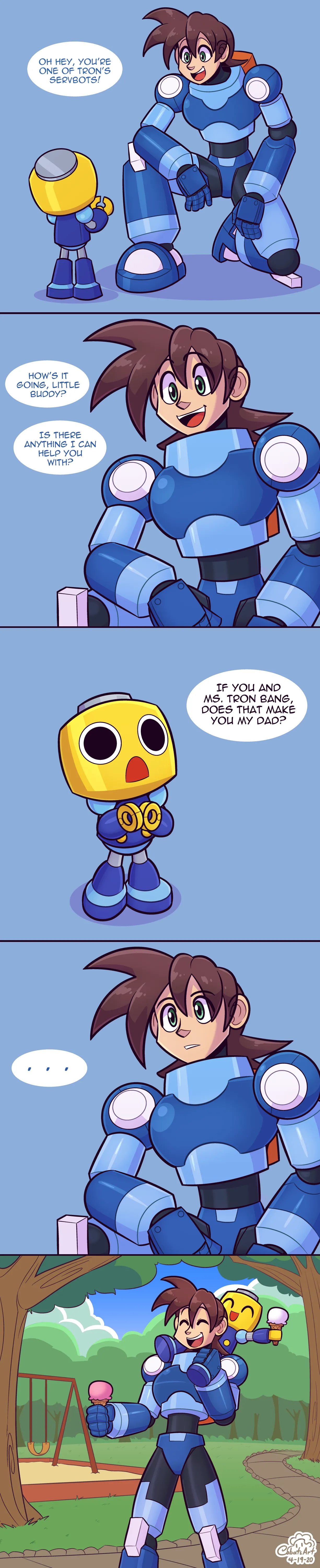 Tron Bonne and Mega-Dweeb page 12 full