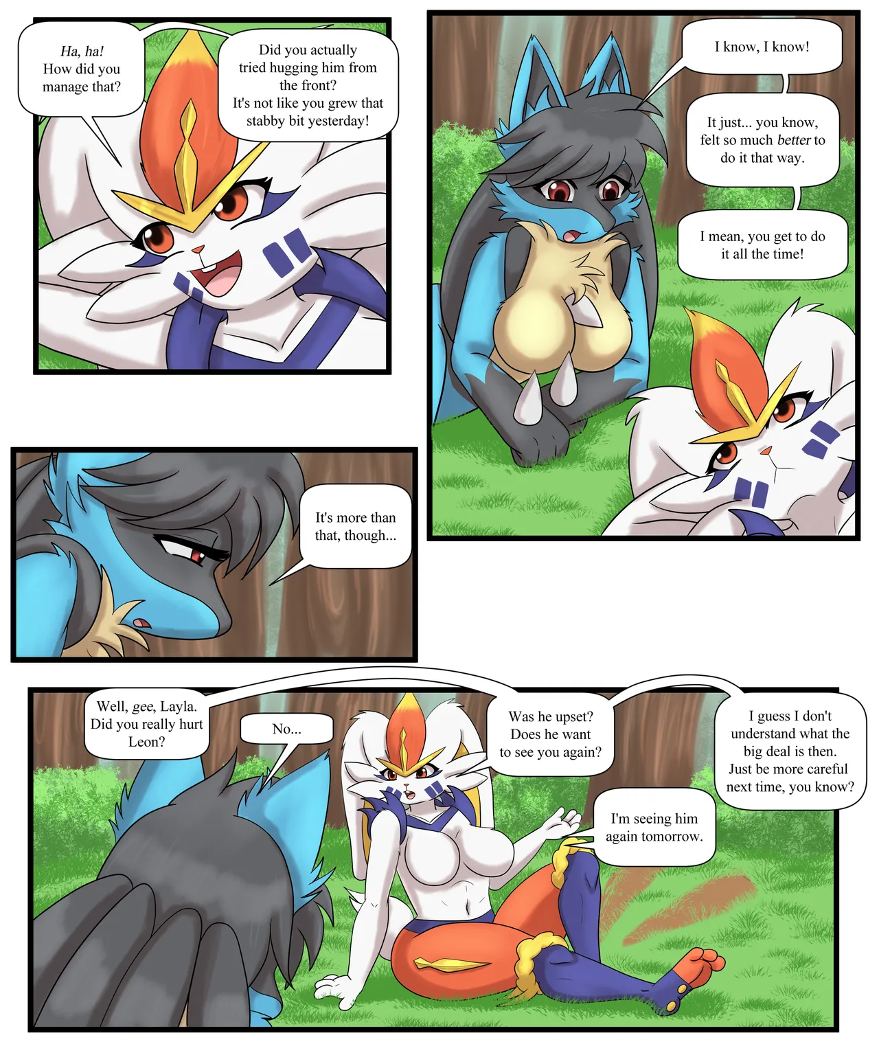 Pokemensch - Layla's Decision + Extras page 7 full