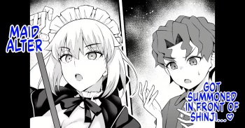 [Ankoman] Maid Alter, Shinji no Mae ni Shoukan sareru... | Maid Alter Got Summoned In Front Of Shinji... (Fate/Grand Order) [English] cover
