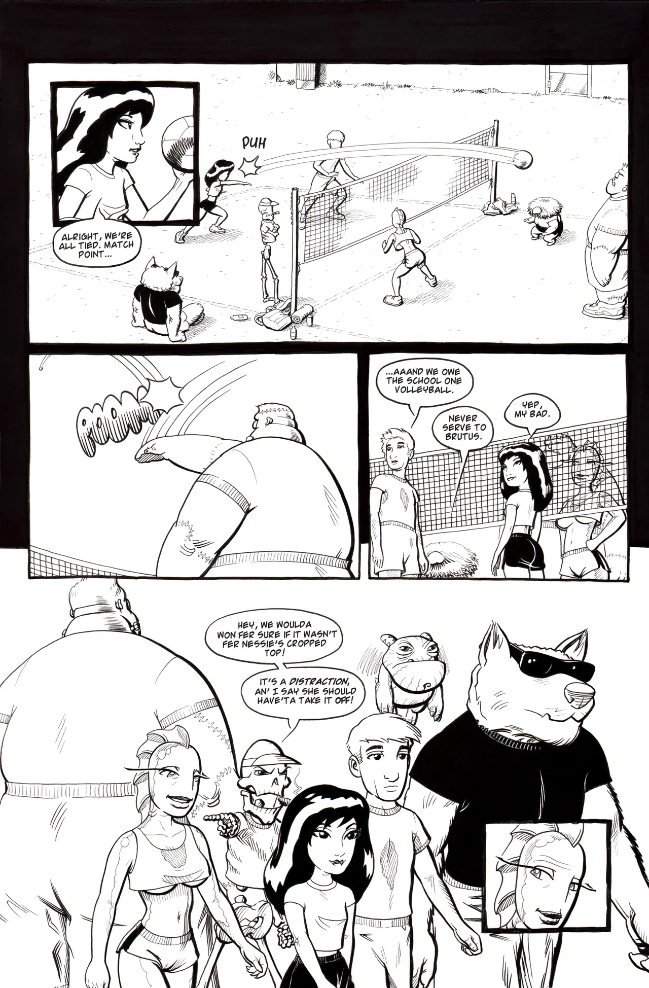 Boneyard - Volleyball Short page 1 full