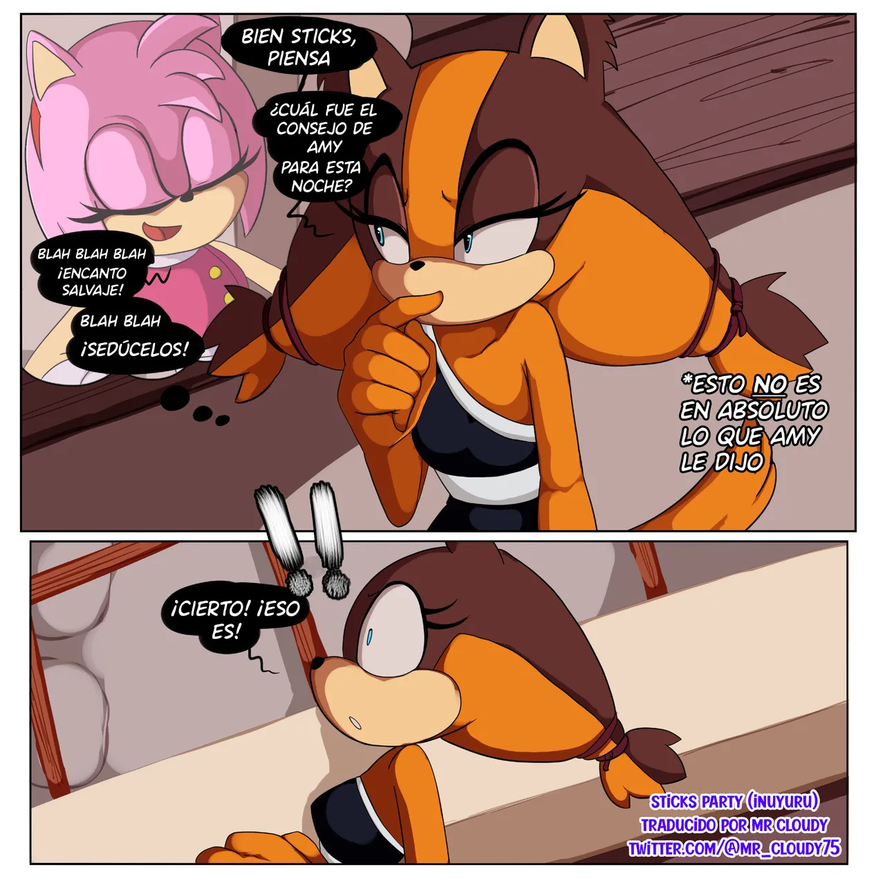 Stick's Party page 1 full