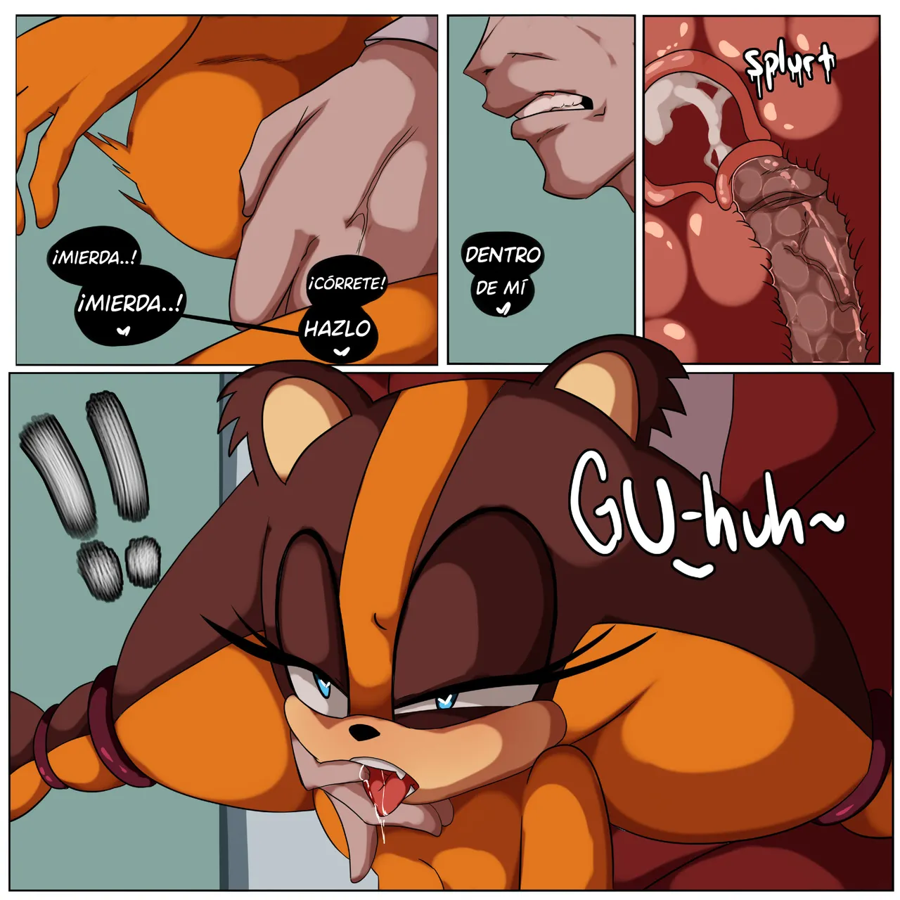 Stick's Party page 8 full