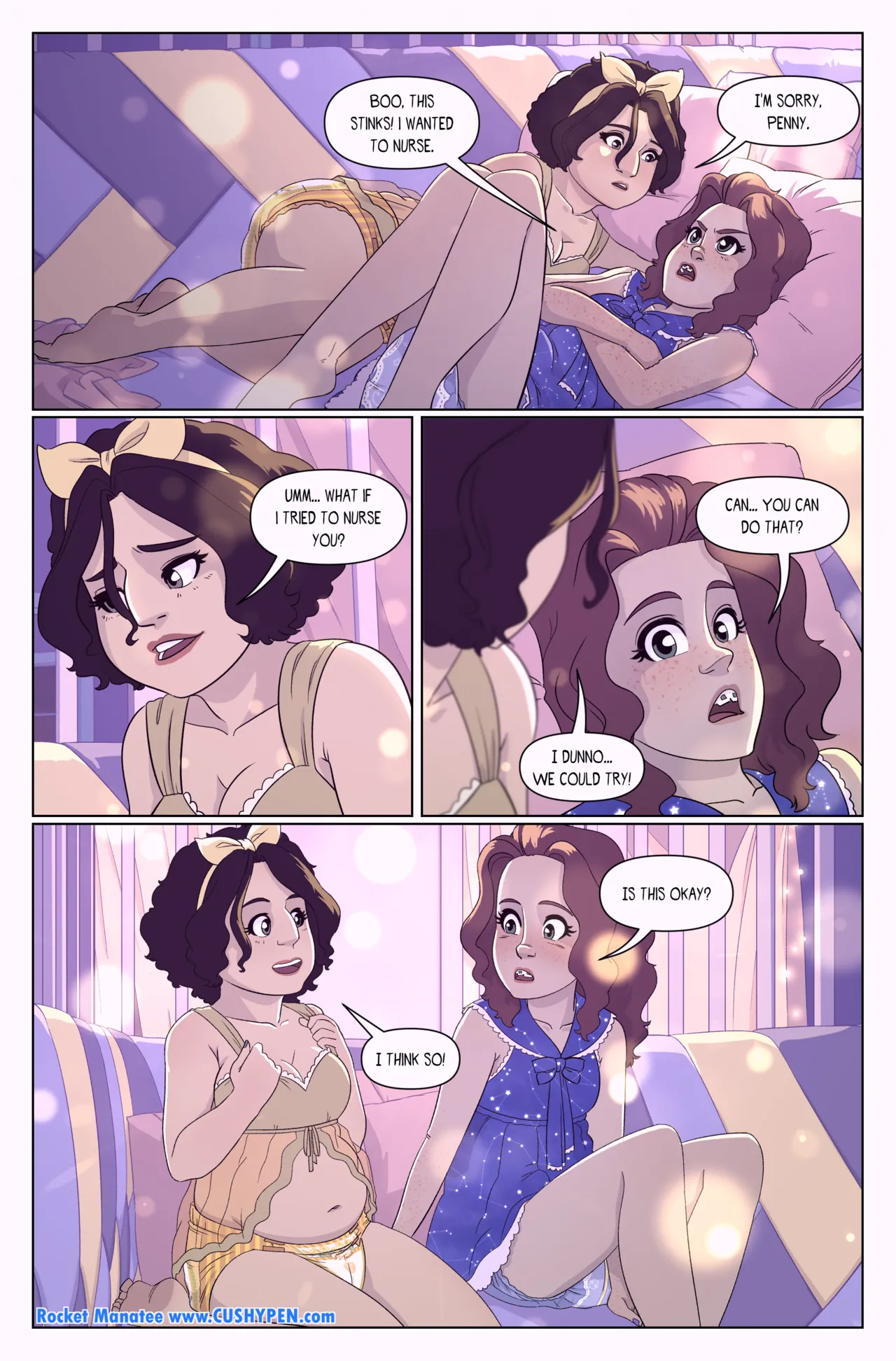 RocketManatee - Penny and Nadine - INCOMPLETE COMIC page 3 full